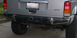 This takes all the guess work out of trying to get the bolt holes perfect because i have done the work for you. Jeep Cherokee Diy Mojave Rear Bumper 86 01 Cherokee Xj Fortress 4x4 Krawl Off Road