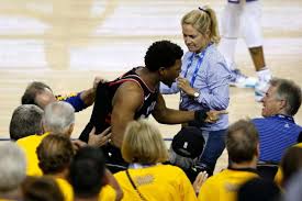 Latest on toronto raptors point guard kyle lowry including news, stats, videos, highlights and more on espn. Who Is Mark Stevens The Warriors Owner Who Shoved A Raptors Player Houstonchronicle Com