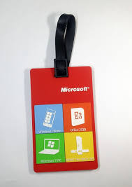 Microsoft Luggage Tag Card Holder Windows Pc Office Xbox 360 Brand New Hong Kong Exclusive Item Xbox 360 Xbox Microsoft