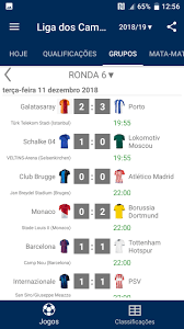 Sistema de disputa e critérios de desempate tabela da liga dos campeões da uefa 2020/21 em excel. Resultados Da Liga Campeoes 2019 2020 Para Android Apk Baixar