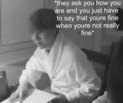 You Just Have To Say That You Re Fine But You Re Not Really Fine Meme Dynamite On Twitter Kpop Memes Bts Bts Memes Funny Kpop Memes