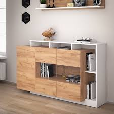 Kommode sideboard schrank in verschiedenen farben anrichte highboard 4 schublade. Vicco Konsole Sideboard Linnea Highboard Weiss Gold Craft Oak Kommode Anrichte Tv Schrank Online Kaufen Otto