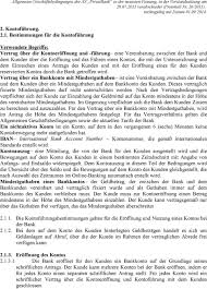 Die einlagensicherung gilt pro anleger und bank. 2 Kontofuhrung Bestimmungen Fur Die Kontofuhrung Pdf Kostenfreier Download