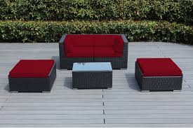 Patio lane has 1,000s of sunbrella fabrics. Ohana 5 Piece Set Outdoor Patio Furniture Set With Loveseat And 2 Ottomans