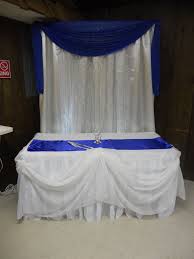 Cake Table Royal Blue Wedding Top Table Blue Themed Wedding White Wedding Theme