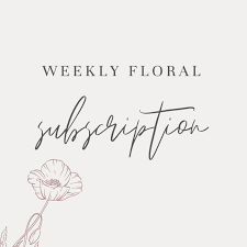 Bloemenweelde makes and delivers flowers and bouquets throughout the netherlands. Weekly Floral Delivery Subscription White Fig Designs