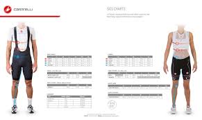 26 Exact Castelli Bib Size Chart