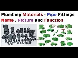 Plumbing material list with picture pdf. Plumbing Materials Pipe Fittings Name Picture And Function Youtube