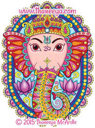 Latest simple rangoli designs images photos for diwali 2018 ~ happy diwali ganpati drawing, ganesha drawing, lord ganesha paintings, ganesha art, brand : Follow Your Bliss Coloring Book By Thaneeya Mcardle Thaneeya Com