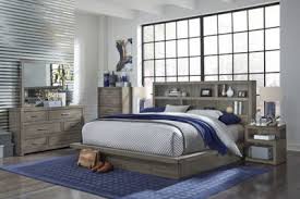 Contempo space is your source for contemporary bedroom sets. Aspen Home Furniture Iml Gry Queen Set Modern Loft Modern Loft Queen Platform Bedroom Set Graystone