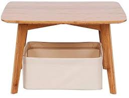 Care royal vintage industrial farmhouse coffee table with storage shelf for living room. Small Coffee Table Square Tatami Table With A Storage Basket Furniture For Living Room Trending Products Store