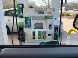 Aerial top view panoramic drone copter fly sky footage video. Bp Gas Pumps Diesel Is Usually Green But Not At Bp Crappydesign