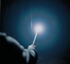 That's john's wand on top, and mine. Light Creation Spells Harry Potter Wiki Fandom