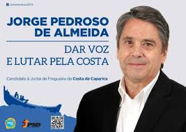 Jorge Pedroso de Almeida PSD candidato à Junta de Freguesia da Costa da  Caparica