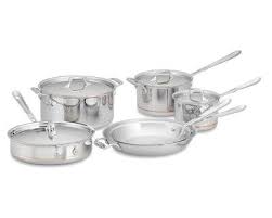 I Love The All Clad Copper Core 10 Piece Cookware Set On Williams Sonoma Com Cookware Set Pots And Pans Sets Stainless Steel Cleaning