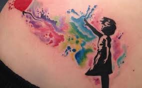 Watercolor tattoo on black skin by black tattoo artist. 1001 Ideas For A Beautiful Watercolor Tattoo You Can Steal