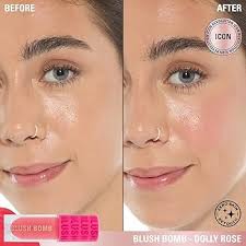 Buy Revolution Blush Bomb Cream Blusher Dolly Rose Online at Low Prices in  India