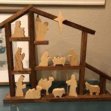 This 12 piece nativity set is brightly colored, fun and whimsical and will bring hours of enjoyment. Pin On We Can