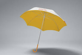 Umbrella Mock Up Umbrella Mocking Print Templates