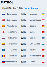 Actualización en el día de hoy. Agenda Todos Los Partidos De Hoy De Clasificacion Para La Eurocopa 2015 Eurosport Es Scoopnest