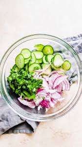 In the end, you have a light, refreshing salad with crunchy cucumbers and zucchini that are seriously a next, combine the vinegar, sugar, and red pepper flakes, whisking or stirring until the sugar has dissolved. Sliced Cucumbers In Apple Cider Vinegar Dressing Munchkin Time
