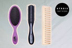 Boar bristles distribute hair's natural oils resulting in shiny hair. The 11 Best Brushes For Curly Hair Of 2021