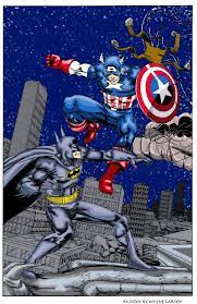 This focuses on the comics. Batman Wallpaper Batman Vs Captain America Batman Vs