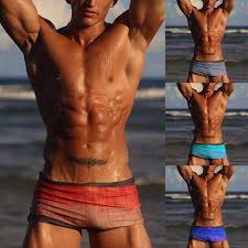 Buy boss hugo boss men's boxer trunk with logo down side, red, large and other underwear at amazon.com. Hombres Boxer Ropa Interior Sexy Calzoncillos Boxer Trajes De Bano Impresos Bragas Para Hombres Comprar A Precios Bajos En La Tienda En Linea Joom