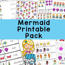 See more ideas about kindergarten activities, kindergarten, activities. Mermaid Activities Pack Fun With Mama
