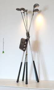 Lampe Liseuse Design Golf Detournement De Clubs De Golf Avec Integration De Spots Leds Dans Les Tetes De Club C Wathdesign Club De Golf Decoration Objet Deco