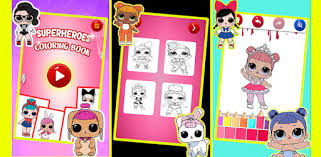 No necesariamente en orden, elija cuál desea y use las pinturas ubicadas a la izquierda del panel. Descargar Lol Surprise Doll Coloring Pages Para Pc Gratis Ultima Version Com Moreliveapps Loldollcoloring