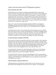 The evolution of computer technology is often divided into five generations. Second Generation Of Computer