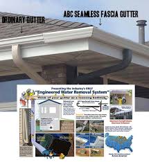 Easily mistaken as a minor detail and often overlooked, gutters can become clogged with leaves, dirt, and debris or develop leaks and holes. Gutters Abc Seamless