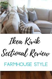 Plus, it even comes with a removable cover that can be machine washed, so you never have to worry about stains. Ikea Kivik Sectional Review And Farmhouse Decor Free Range Cottage