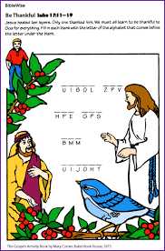 Kids are not exactly the same on the outside, but on the inside kids are a lot alike. Jesus Heals Ten Lepers Fiill In The Blanks Kids Korner Biblewise