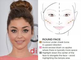 good makeup tips for round faces