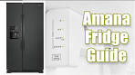 Amana Side by Side Refrigerator: How to Use Forced Defrost ...