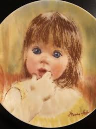 “Fascination” By Frances Hook first plate In Frances Hook Legacy Plate#  2495C