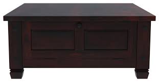 Depending on the space needed, one needs to check for the available space. Russet Solid Wood 4 Doors Square Rustic Coffee Table With Storage Transitional Coffee Tables By Sierra Living Concepts Houzz