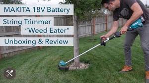 Get free shipping on qualified cordless string trimmers or buy online pick up in store today in the outdoors department. Makita 18v Brushless Battery Cordless String Trimmer Weed Eater Unboxing Review Youtube