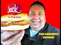 Jack In The Box Fish Sandwich Review Youtube