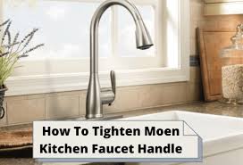 I show the steps to replace a moen 1225 cartridge on a single handle moen bathroom faucet. How To Tighten Moen Kitchen Faucet Handle Rotkitchen