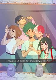Bondraws Good Kids Taking Good Selfies My Hero Hero My Hero Academia Memes