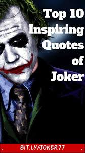 Best Joker Quotes The Dark Knight Heath Ledger Best Joker Quotes Joker Quotes Joker