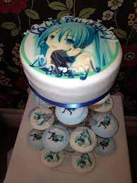 Anime Themed Cake Anime Birthday Cake Tumblr Anime Cake Anime Birthday Cake Anime Birthday