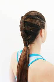 13 Hot Hairstyles To Rock At The Gym Sporty Hairstyles Sports Hairstyles Ball Hairstyles