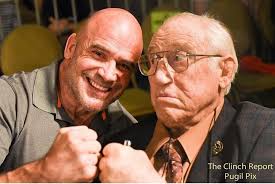 Very happy attending the celebration of the great Gene LeBell today. What a  man he was, toughest guy I know. So many people were there, heart warming.  Very happy seeing his beautiful