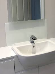 bathroom basin splashback ideas