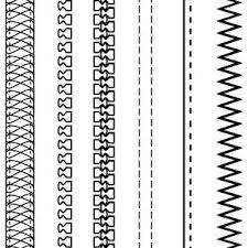 Free Fashion Design Brushes Zippers Stitching Adobe Illustrator Fashion Fashion Design Patterns Technical Drawing