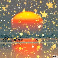 Animated Shooting Stars Animation Photomontage Shooting Stars